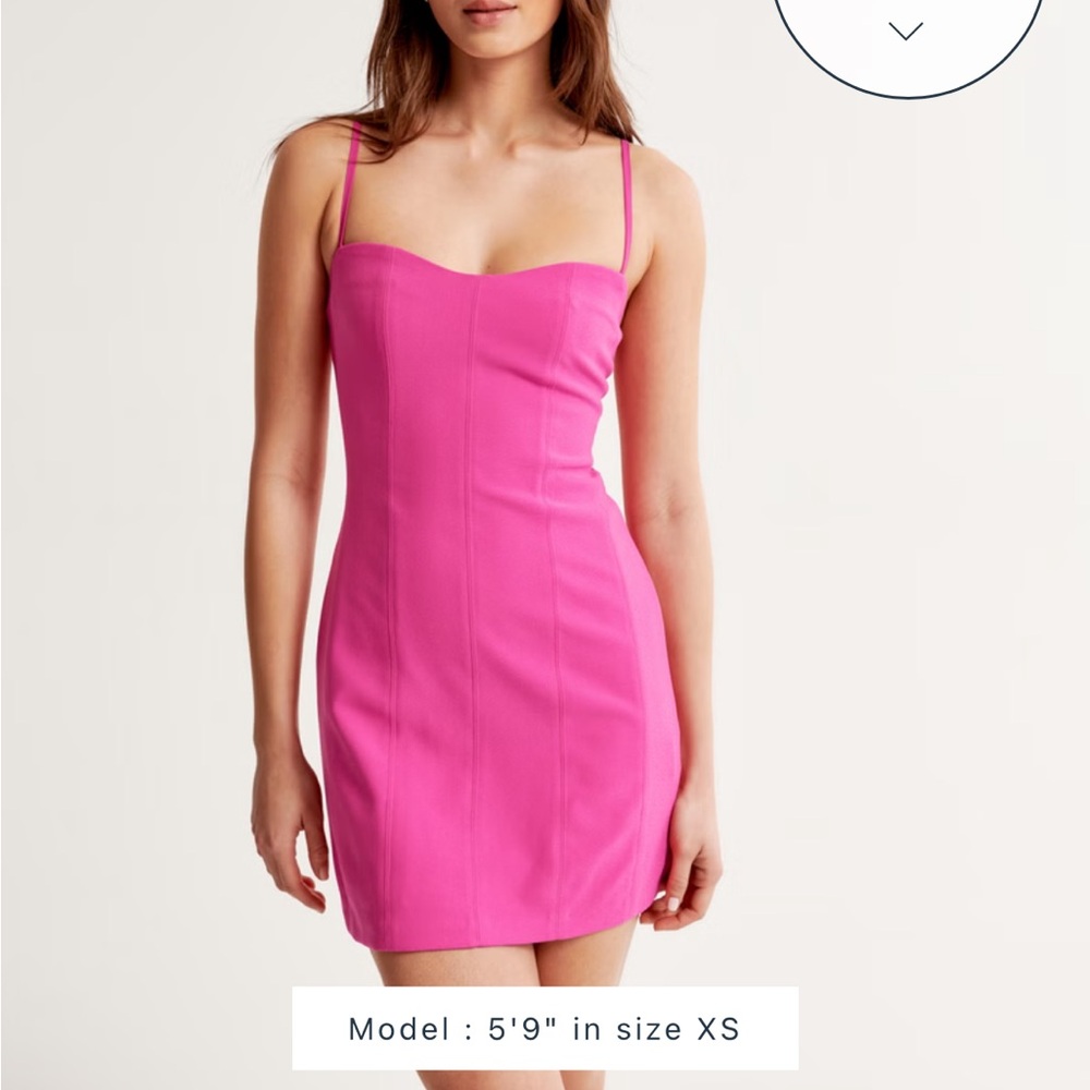 Abercrombie & Fitch Corset Mini Dress- club or cocktail